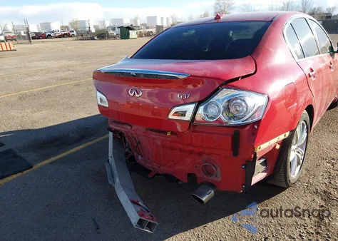 2013 Infiniti G37X z USA, uszkodzony, nr VIN JN1CV6AR1DM352469